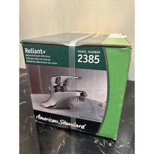 American Standard Reliant+ Centerset Bathroom Sink Faucet Chrome Model 2385